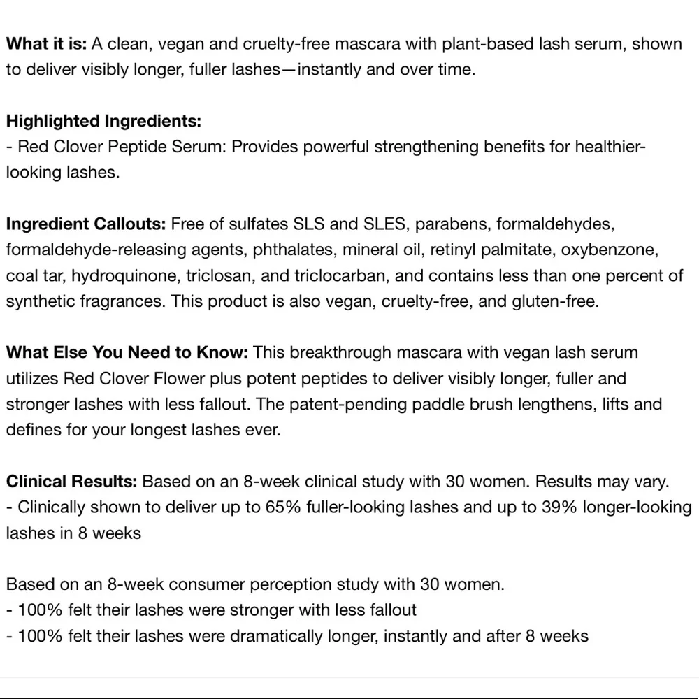 2 Bareminerals Strength & Length Serum-Infused Mascaras